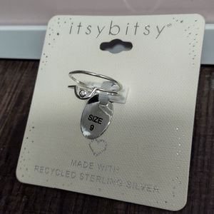 ITSY BITSY Sterling Silver Ring SZ 9